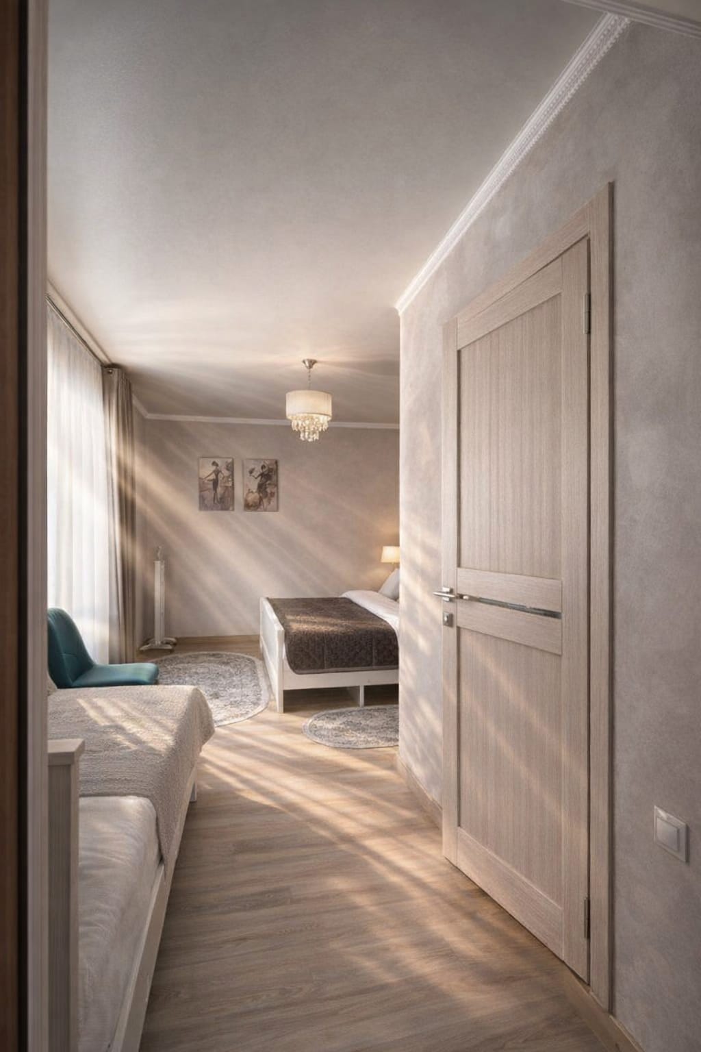 3-4 местный двухкомнатный комфорт (верхний этаж)